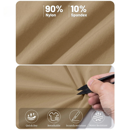 MIAMI TAC -Pantalon - Pantalon cargo d'extérieur à séchage rapide pour homme - Léger, durable, multi-poches - Randonnée, camping ou décontracté
