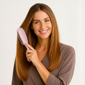 Brosse à cheveux démêler les broussailles du cuir chevelu massage peigne à cheveux Femmes démêler la brosse à cheveux pour styliser l'outil de soins de salon coiffeur bouclé